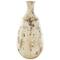 Brown Ceramic Antique Style Distressed Vase